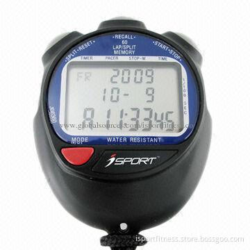 Large LCD 10-500 Laps Precise Stopwatch
